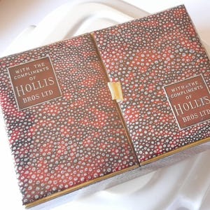 Vintage Waddingtons Spielkarten Hollis Bros Ltd Double Sead Pack Werbegeschenke Vintage Werbung