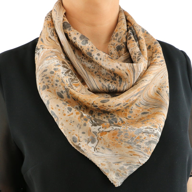 Wool and Silk Square Scarf main image 0