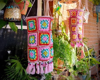 Patrón de crochet para la linterna persa Laila