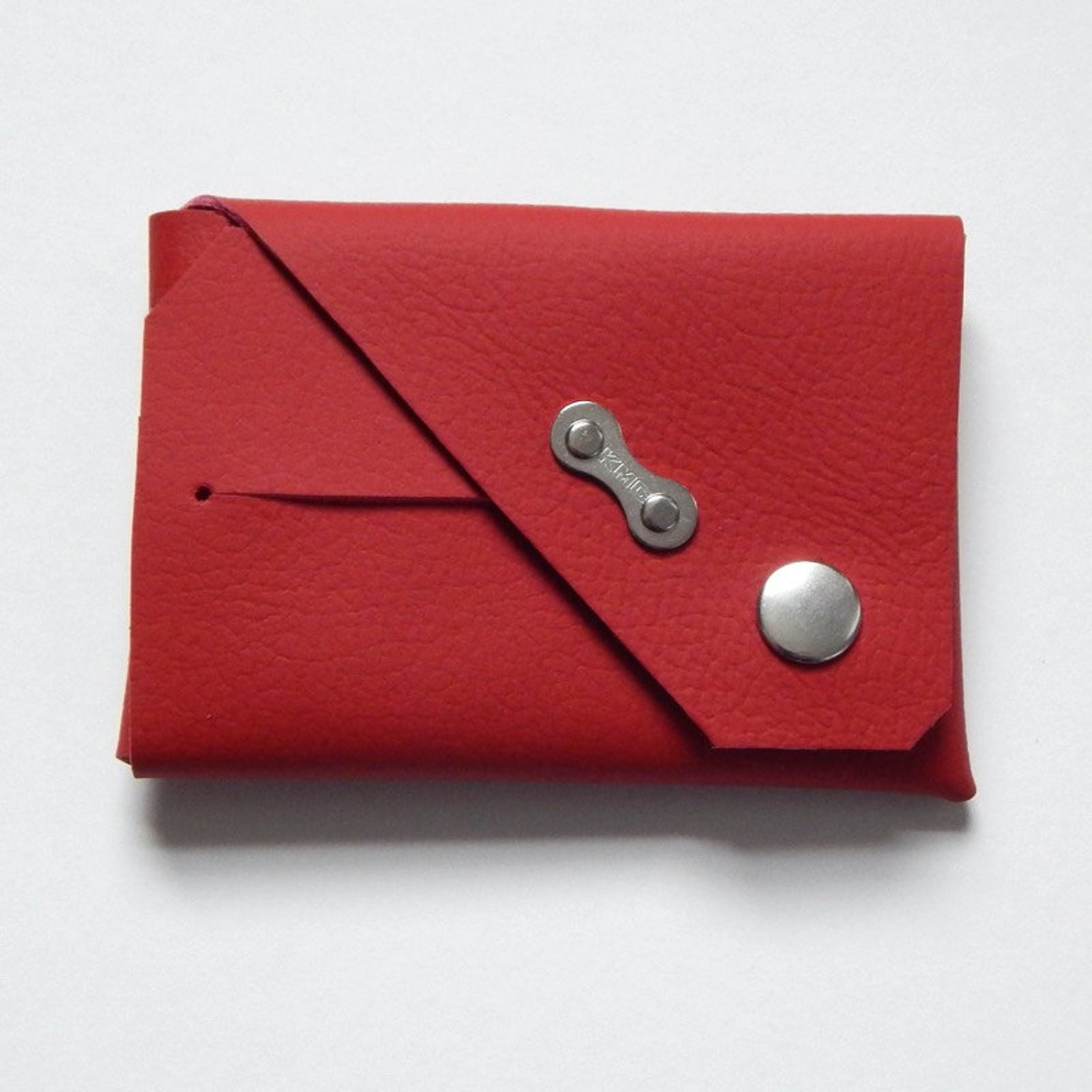 Cyclists Bicycle Cycling Wallet Purse Reclaimed Leather Etsy