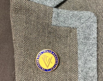 Vintage Veterans Time Trials Association Enamel Pin Badge