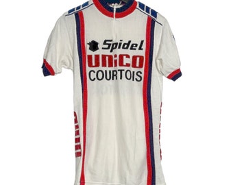 Rare Unico Cycling Jersey 38″-40″ Chest Medium