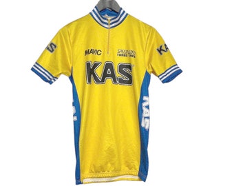 Kas Cycling Jersey 38″ Chest Medium