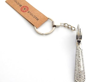 Upcycled Vintage Campagnolo Gear Shift Lever Key Ring  Keyring