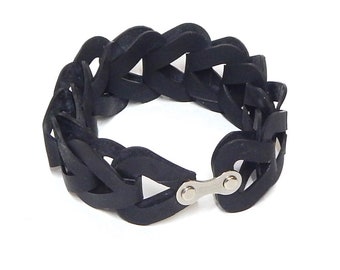 Upcycled Chunky Inner Tube Bracelet