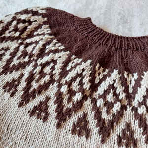 Men&#39;s wool sweater size M Nordic knit pullover Hand-knitted soft and fuzzy wool Icelandic sweater Ready to ship