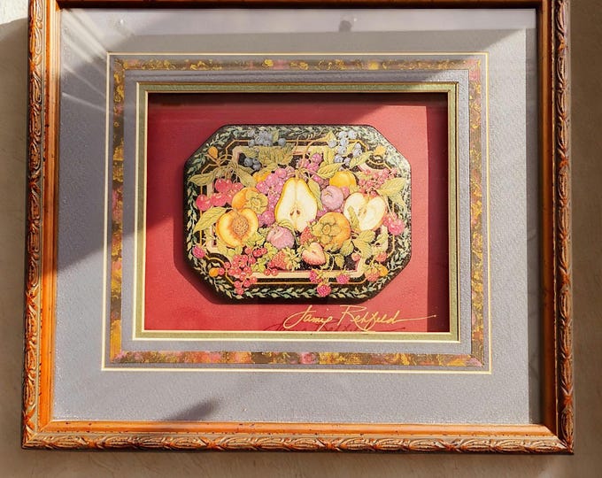 Vintage Jamie Rehfeld Shadowbox Wall Decor