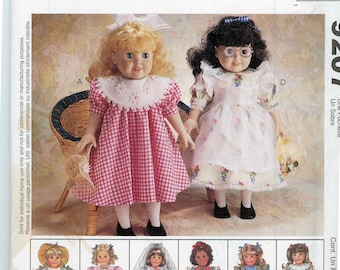 18" Doll Clothing McCalls Pattern 9207  Uncut FF