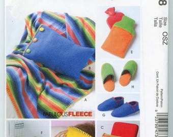 Fleece Gift Items  McCall's  Pattern M4738 Uncut FF