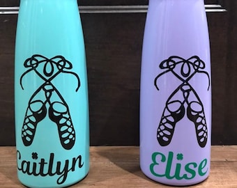Irish Dance Water Bottle - Personalized with Shoes or Dancer Design