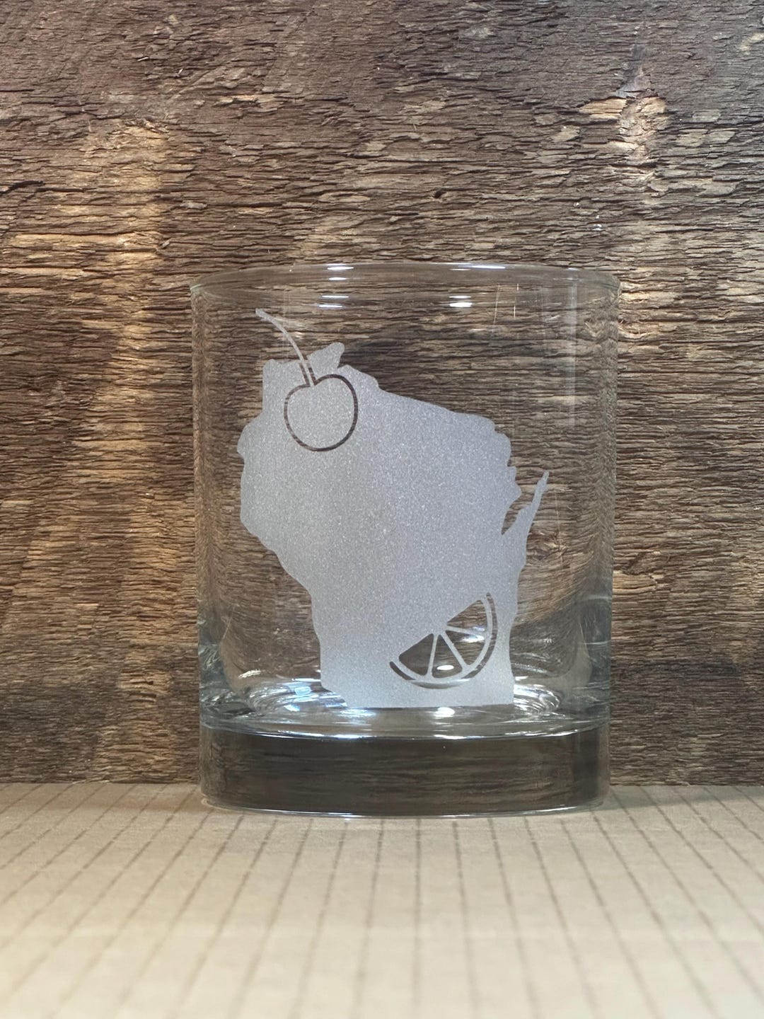 Wisconsin Rocks Brandes Wisconsin Rocks Glass: Brandy, Bourbon & Whiskey Old Fashioned Cocktail ...