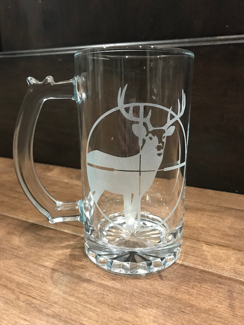 Deer Hunter Gift Deer Hunting Beer Mug Wedding Gift Etsy