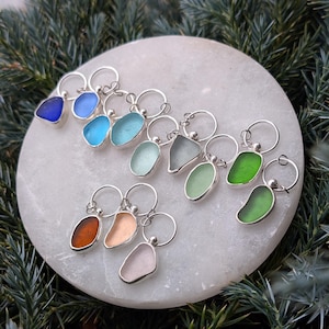 Sea Glass Pendant Necklace Sterling Silver Sea Glass Jewelry Ocean Necklace Mermaid Jewelry Birthday Gift Vacation Jewelry Gift Wedding