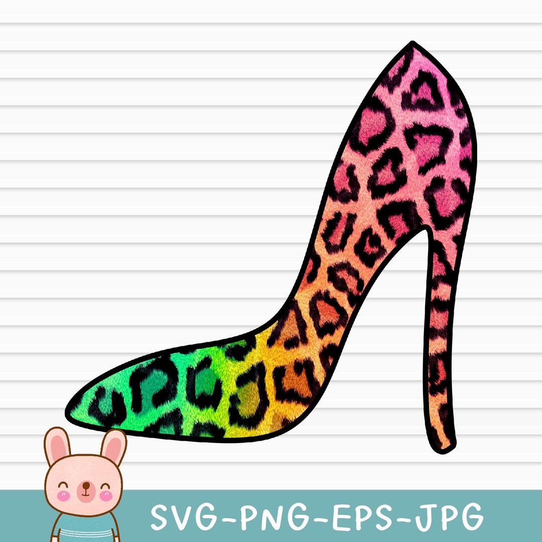 High Heel Svg, Silhouette Cameo, Svg Cut File, Instant Download