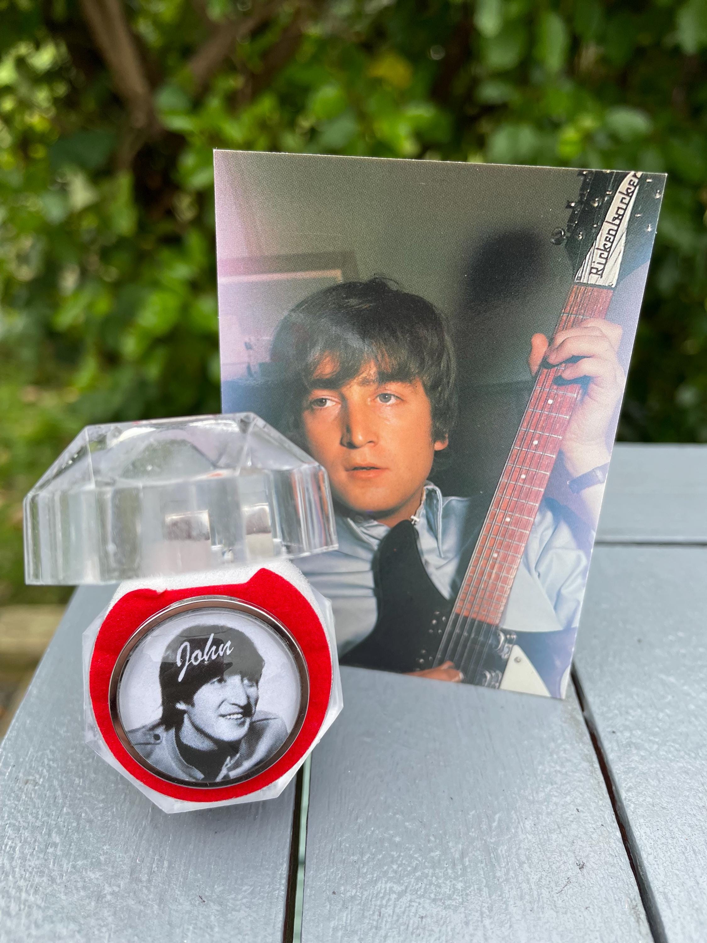 BEATLES RING - John Lennon (stainless) - Etsy