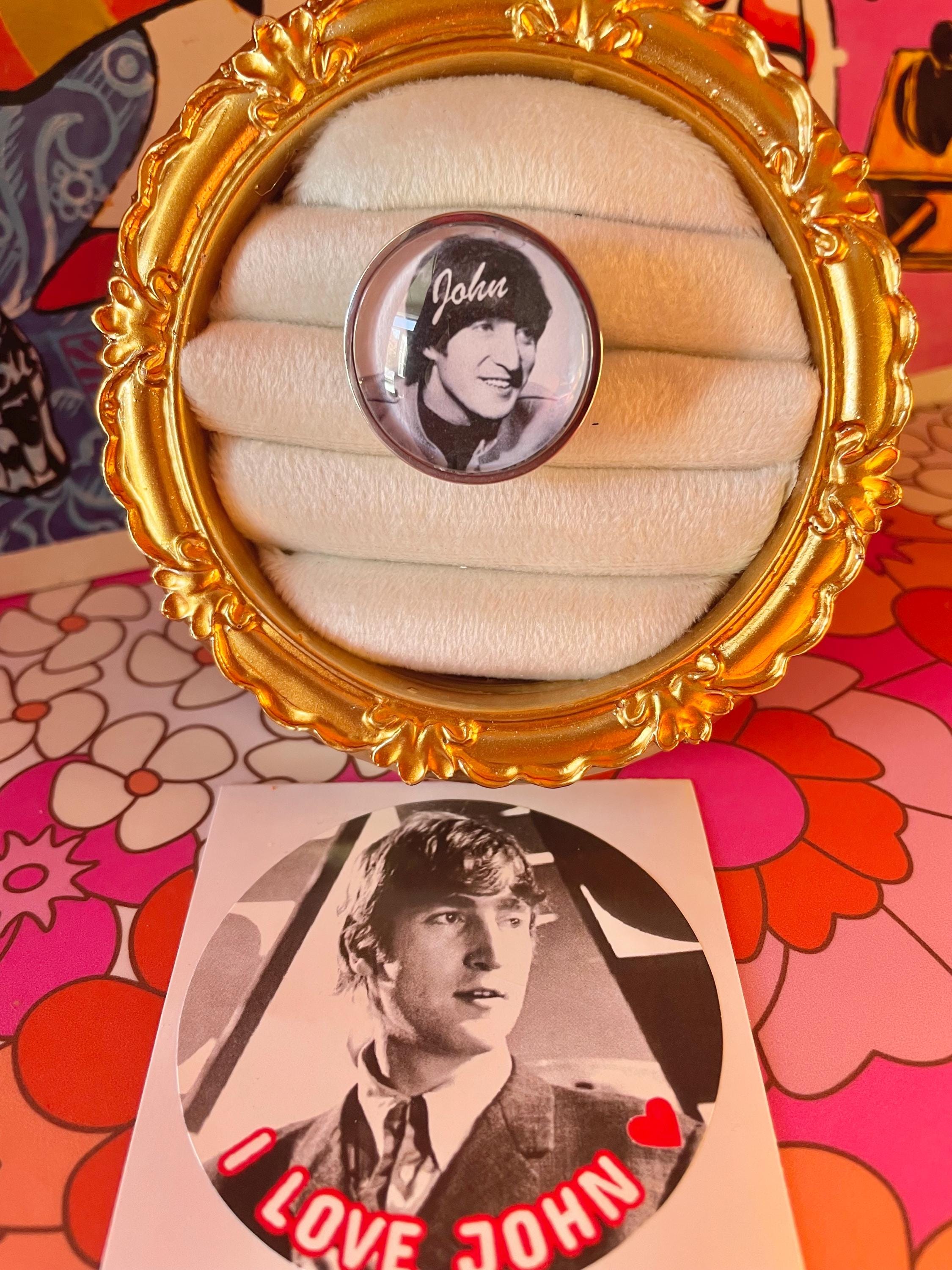 BEATLES RING - John Lennon (stainless) - Etsy