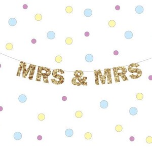 Husbands To Be Banner – Gold Glitter, Vorbespannt, Für Gay Wedding & Junggesellenabschied