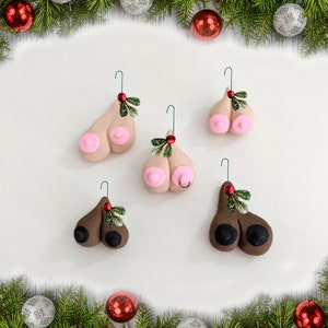Funny Christmas Ornaments 2022 2023 Santas balls gift image 10