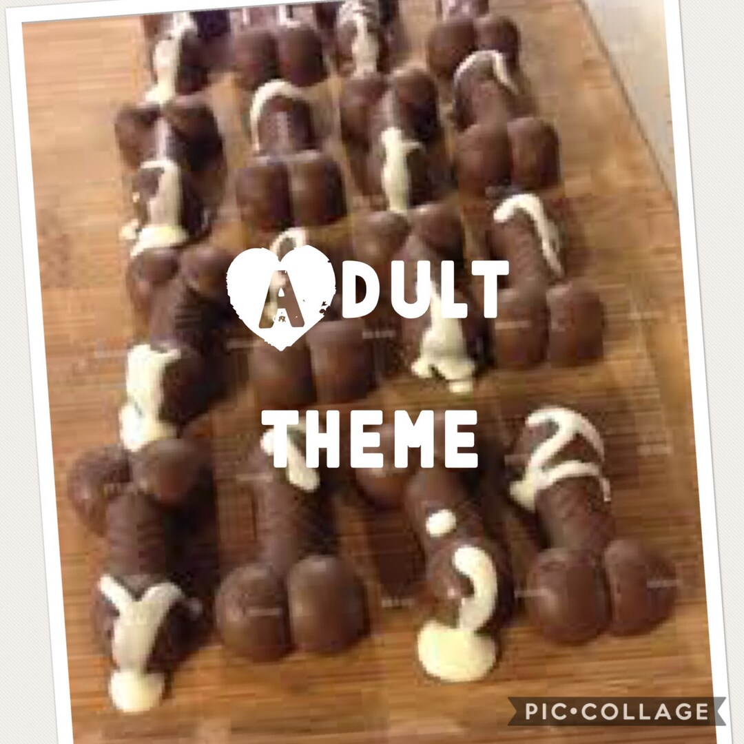 Penis Silicone Mold – Bachelorette Ice Cube Tray For Chocolate Candy Fondant