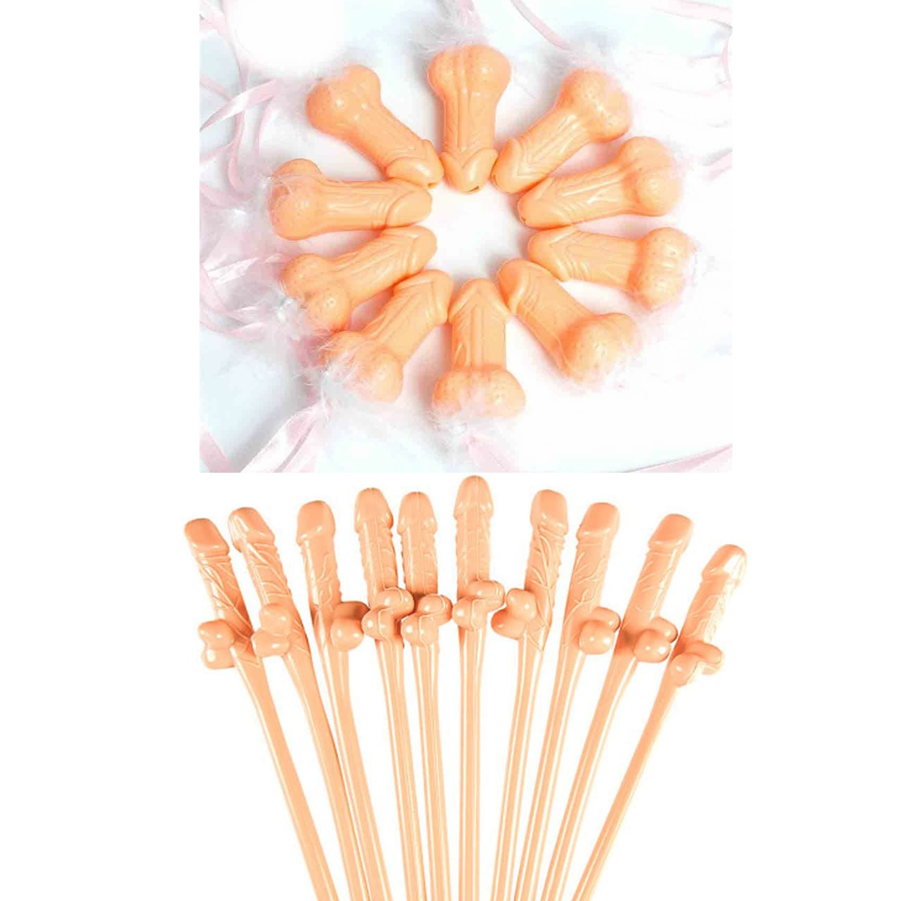 Silly Penis Straws Bachelorette Party Supplies Bachelorette Party Favor  Willy Straws