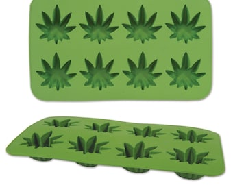 Moule en silicone de feuille de pot, moule de marijuana, moule de plateau de glace de pot, chocolat de feuille de pot, moule de cannabis, moule de chanvre, moule 420, Mary Jane, sucette de ganja