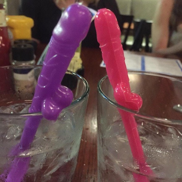 Bachelorette Party Penis Straws Plastic Novelty Nude Dick - Temu
