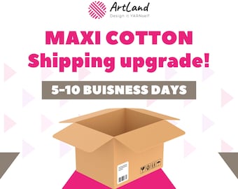 Eco Post Shipping Upgrade - for Maxi cotton ONLY