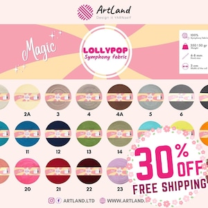 LollyPop - Premium T-shirt ribbon yarn 3 cm wide, 350 gr in 30 solid colors - with free shipping!