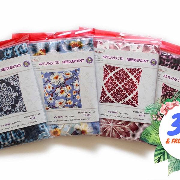 Cross Stitch Pillow Cover Kit Etsy