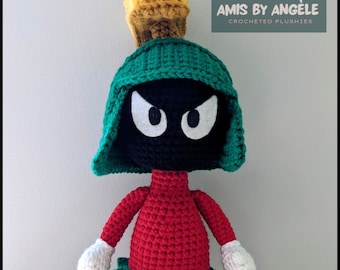 Crochet PATTERN - Angry Alien