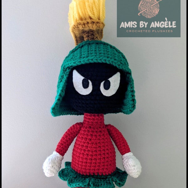 Crochet PATTERN - Angry Alien