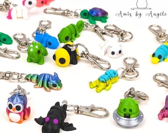 Stitch Markers - Charm - Articulated - 50+ Different Creatures
