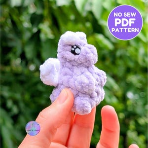 Crochet PATTERN - No-Sew - Newborn Dragon