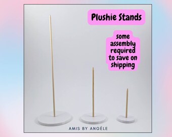 Plushie Stands - Amigurumi Stands (some assembly required)