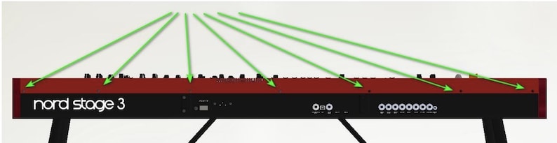 NoteRise Pro - Laptop & Gear Support for Nord Keyboard bild 9