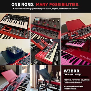 NoteRise Pro - Laptop & Gear Support for Nord Keyboard bild 8