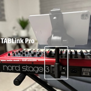 TabLink Pro - iPad holder mount for Nord Electro,  Nord Stage and Nord Piano models