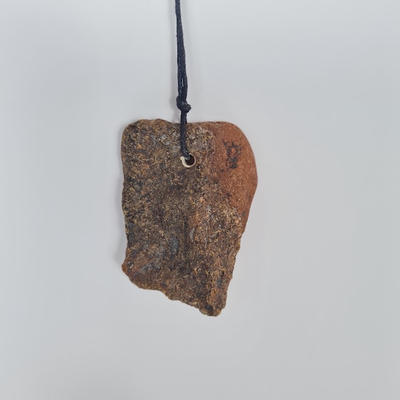Baltic Amber Pendant Amulet 24gr Brown Natural Stone Genuine Gemstone A0424