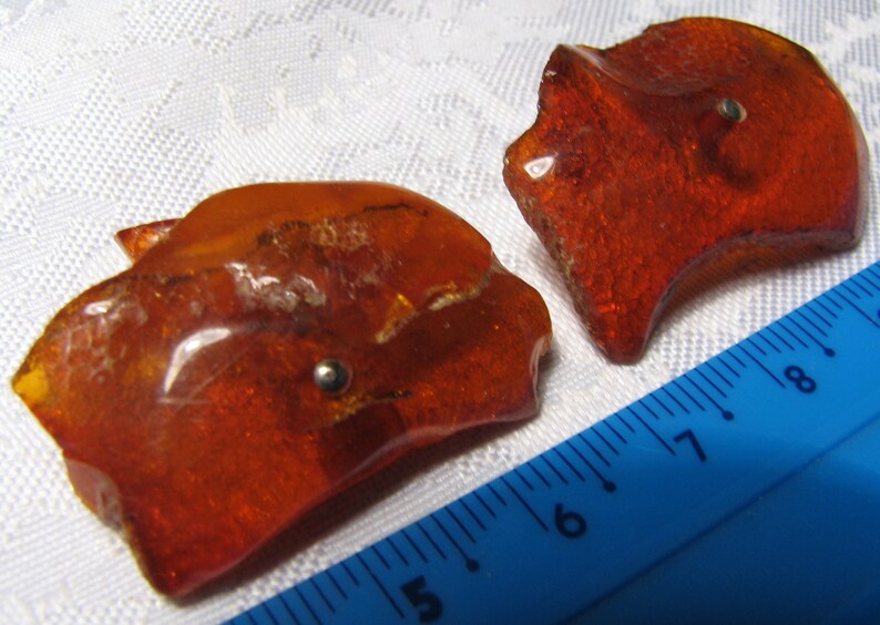 Gift For Husband Unique Vintage Gift For Dad 461 Old Amber Cuff-links Natural Amber Stone Jewelry For Men Genuine Baltic Amber