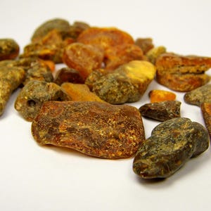 Baltic Amber Small 29gr. Pieces Nuggets Stones Multicolor Natural Genuine A0274