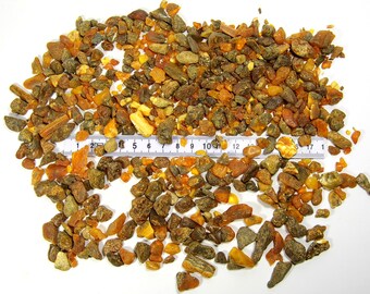 Baltic Amber Small 160gr. Pieces Nuggets Stones Multicolor Natural Genuine A0064