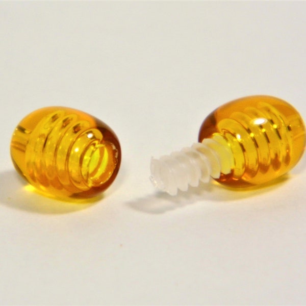 Plastic Screw Clasp 1/5/10pcs. For Making Amber Jewelry 009R