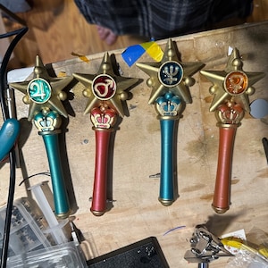 Henshin transformation Star Wands