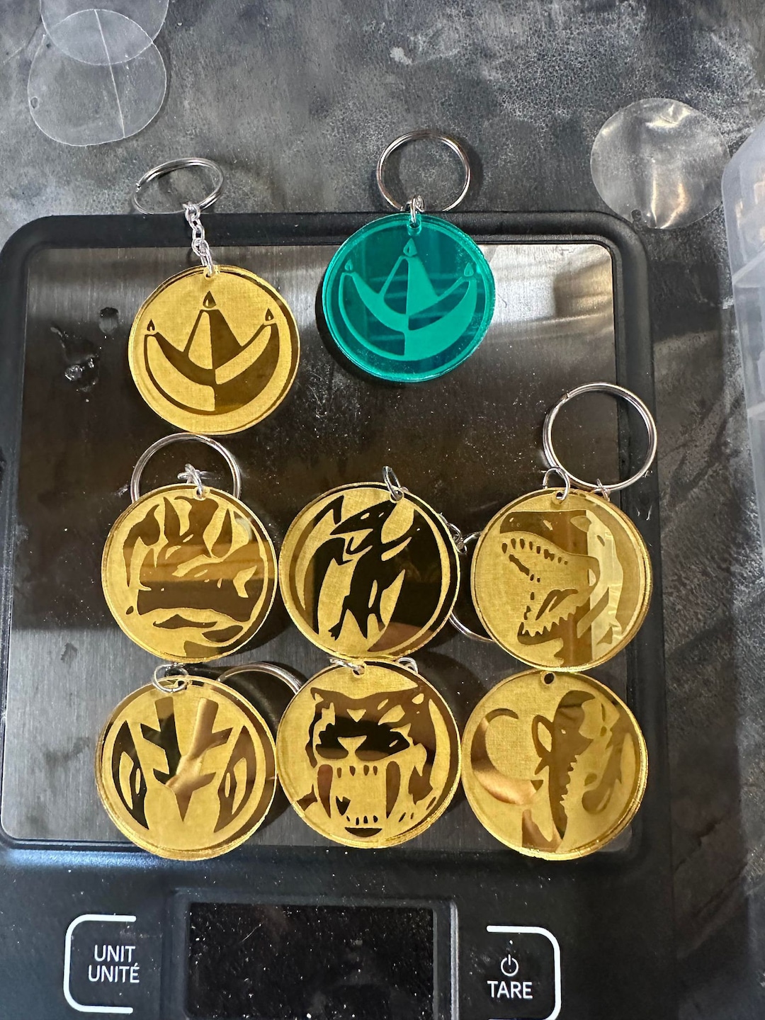 Power Rangers Keychains Etsy