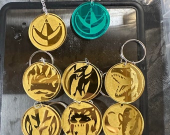 Portachiavi dei Power Rangers