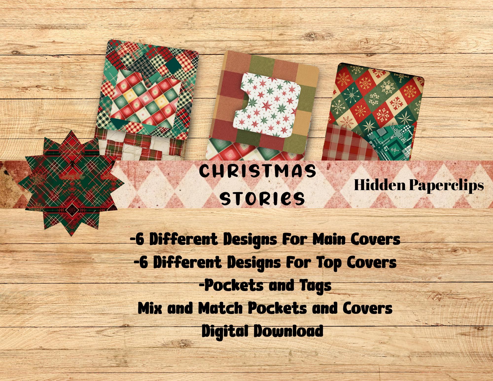 Christmas Stories Hidden Paperclips, Digital File, Digital Download ...