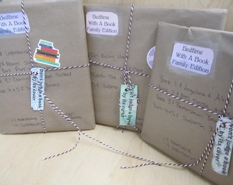 Blind Date with a Book Family Bedtime Edition, Book Gift, Book Lover Surprise Gift, Gift For friend, Gift for reader