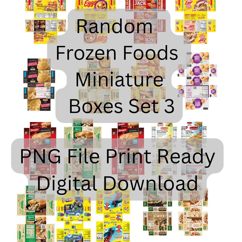 Doll Food Containers - Etsy