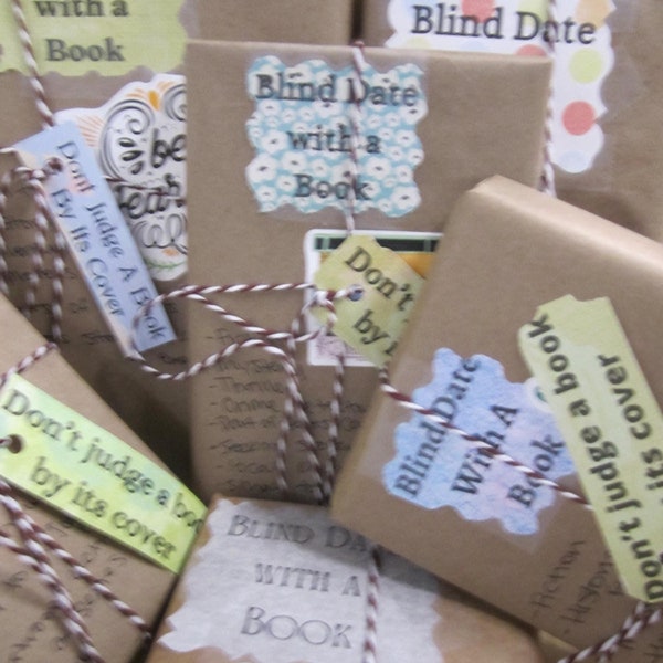 Blind Date with a Book Adult Edition, Book Gift, Book Lover Surprise Gift, Gift For friend, Gift for reader