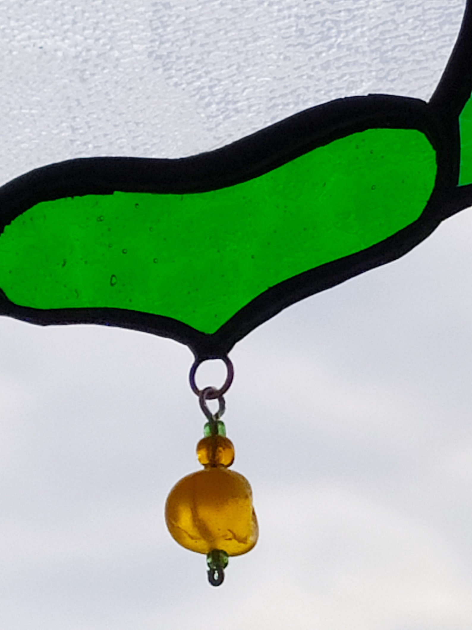 Colorful Lemon Suncatcher Window Decoration. Stained Glass Etsy